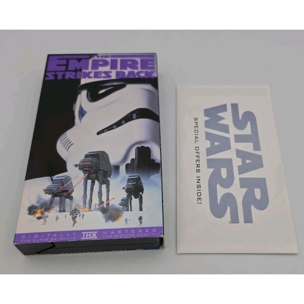 Star Wars The Empire Strikes Back VHS THX Sealed Special Offer 1425 NTSC PG